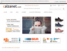 Tablet Screenshot of calzanet.com